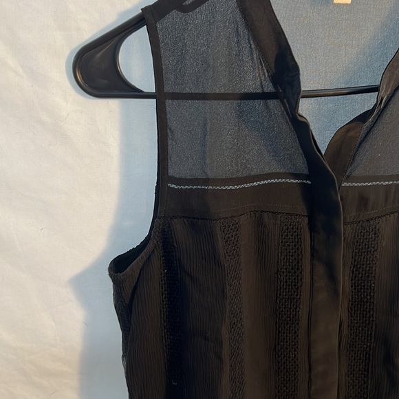 Chelsea and Walker 100% silk black blouse - Picture 4 of 6